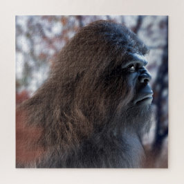 PUZZLE RETRATO DE SASQUATCH BIGFOOT EN PERFIL EN DUSK