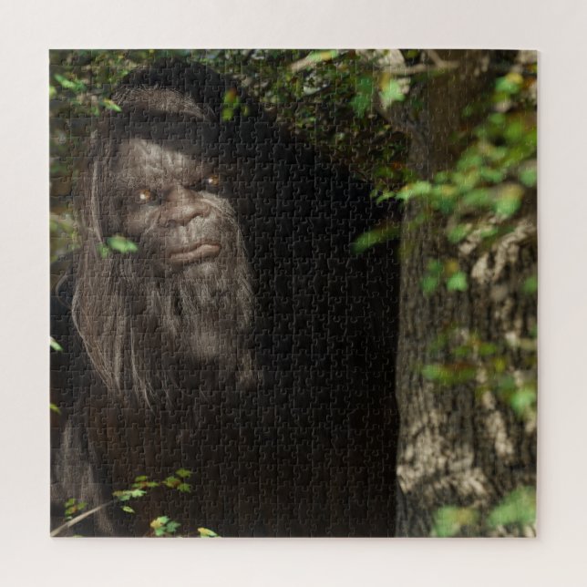 PUZZLE RETRATO DE SASQUATCH DE BIGFOOT (Vertical)
