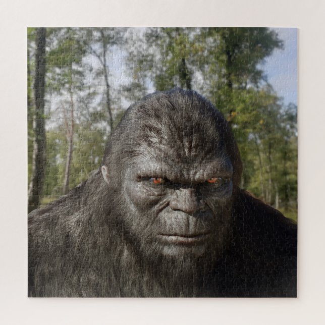 PUZZLE RETRATO DE SASQUATCH DE BIGFOOT (Vertical)