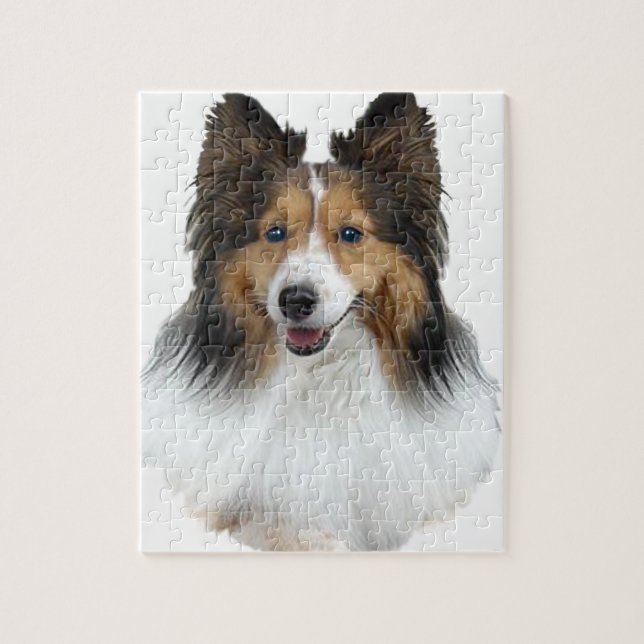 Puzzle Retrato de Sheltie (Vertical)
