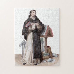 Puzzle Retrato de St Bernard de Clairvaux