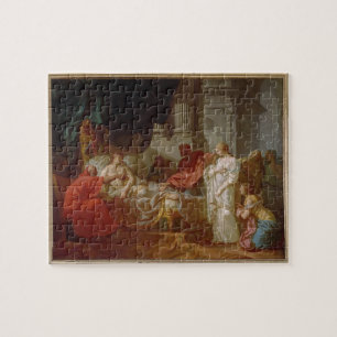Puzzle Retrato de Suger, abad de St Denis (1082-1152),