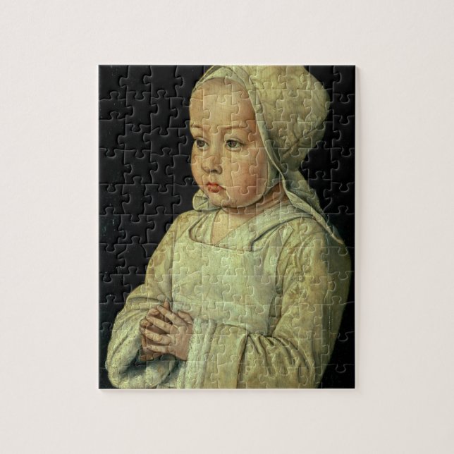 Puzzle Retrato de Susana de 1491-1521) daughte de Borbón (Vertical)