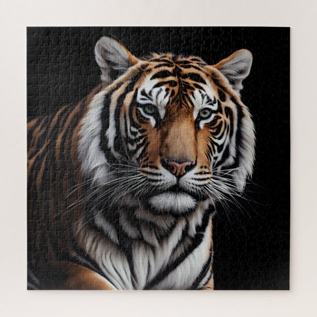 Puzzle Retrato de tigre (Vertical)