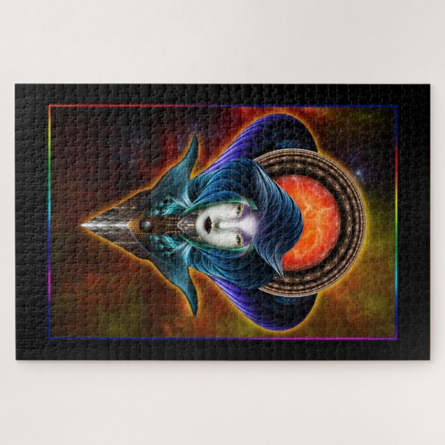 Puzzle Retrato de Trilia Red Nebula (Horizontal)