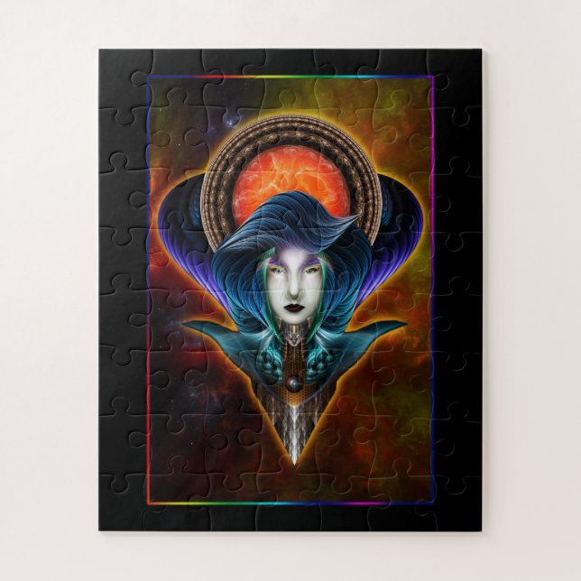 Puzzle Retrato de Trilia Red Nebula (Vertical)
