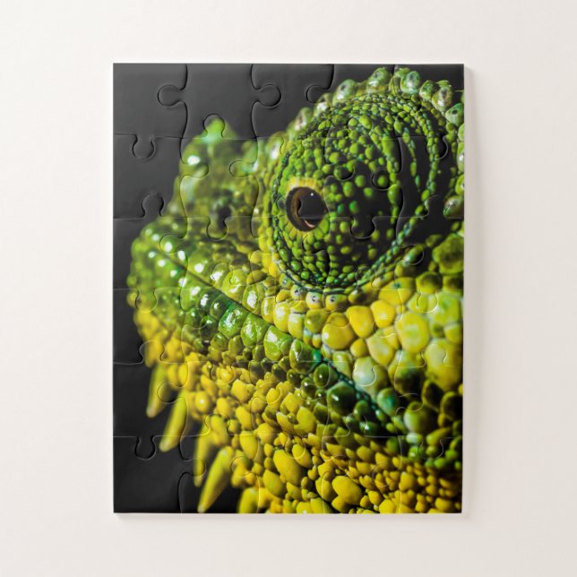 Puzzle Retrato de un camaleón (Vertical)