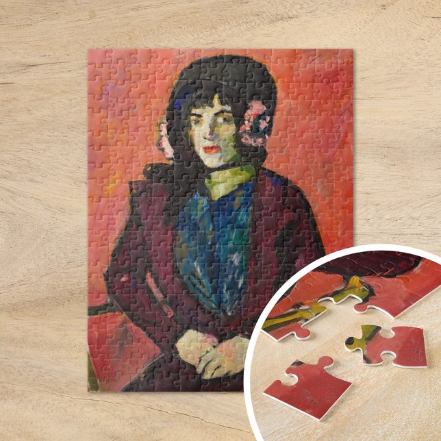Puzzle Retrato de un Chica | Henry Lyman SaŪen (Subido por el creador)
