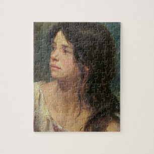 Puzzle Retrato de un chica oscuro-haired, 1867