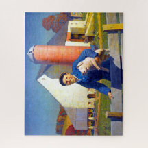 Retrato de un granjero NC Wyeth 1943 Arte American