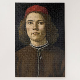 Puzzle Retrato de un joven (por Sandro Botticelli)