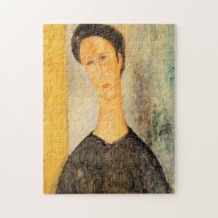 Puzzle Retrato de una mujer Amedeo Modigliani