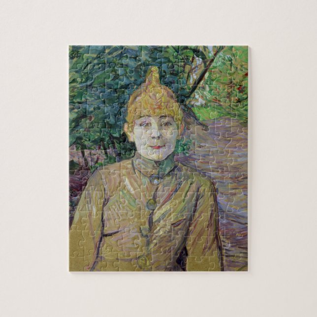 Puzzle Retrato de una mujer, posiblemente el bailarín (Vertical)