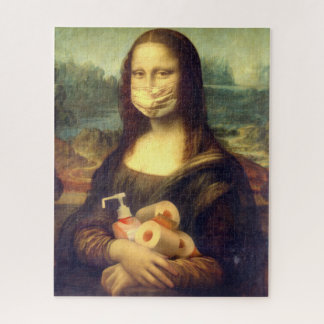 Puzzle Retrato de virus Corona