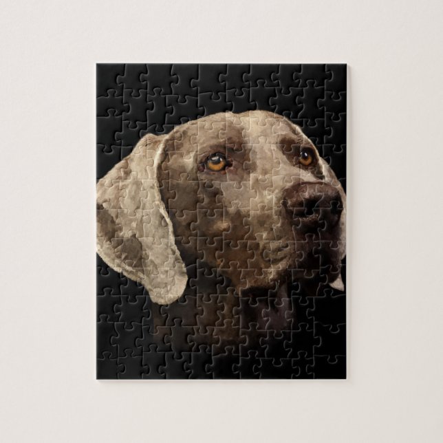 Puzzle Retrato de Weimaraner (Vertical)