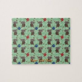 Puzzle Retrato de Weimaraner