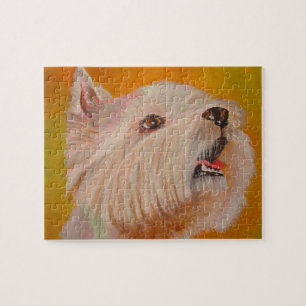 Puzzle Retrato de West Highland White Terrier