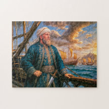 Retrato del comandante naval Hayreddin Barbarossa