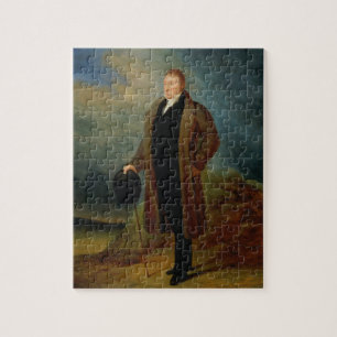 Puzzle Retrato del La general Fayette en vestido civil,