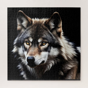 Puzzle Retrato del lobo