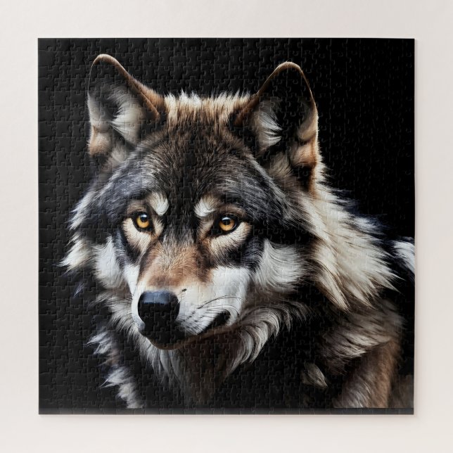 Puzzle Retrato del lobo (Vertical)