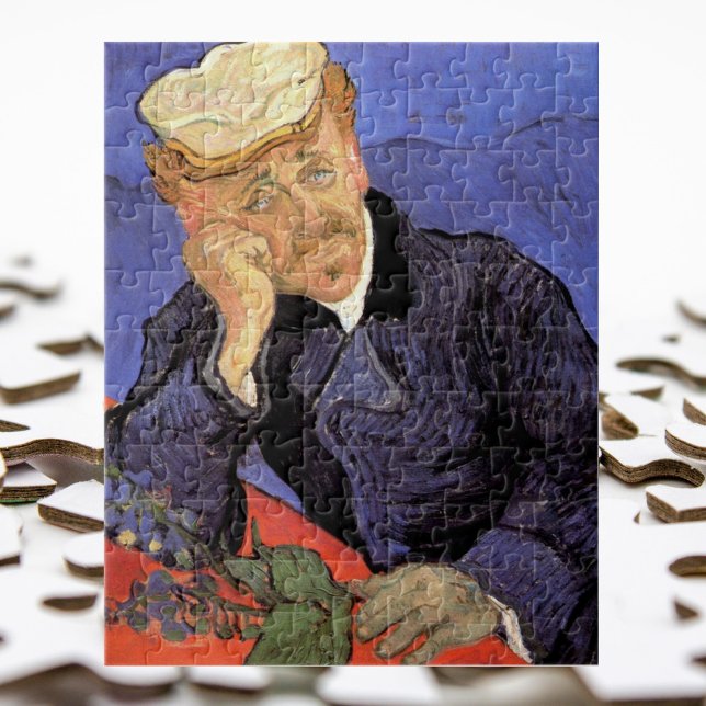 Puzzle Retrato del Médica Gachet por Vincent van Gogh (Subido por el creador)