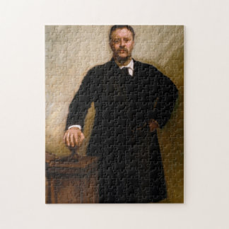 Puzzle Retrato del presidente Theodore Roosevelt J.S. Sar