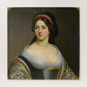Puzzle Retrato femenino de Isabella Marie Rousseau Bella