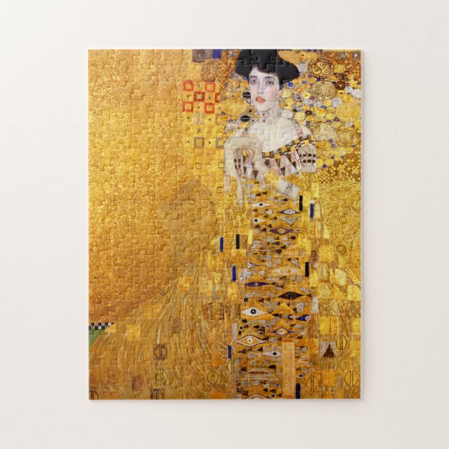 Puzzle Retrato Gustav Klimt de Adele Bloch-Bauer I (Vertical)