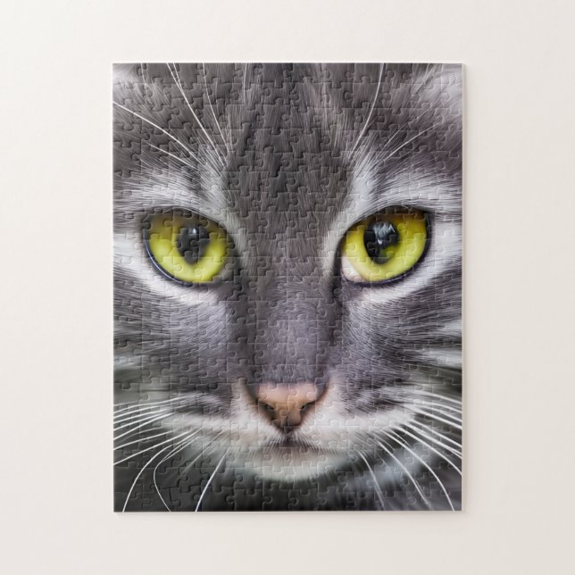 Puzzle Retrato maravilloso de gatos (Vertical)