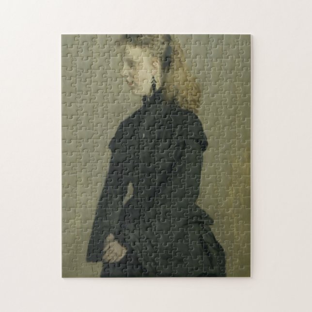 Puzzle Retrato Miss Guurtje van de Stadt Monet Bella Arte (Vertical)