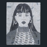 Puzzle Retrato nocturno<br><div class="desc">Retrato nocturno I de Melissa Wang. | 140755GG</div>
