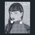 Puzzle Retrato nocturno<br><div class="desc">Retrato nocturno II de Melissa Wang. | 140756GG</div>