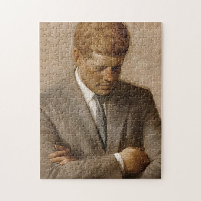 Puzzle Retrato Oficial de John F Kennedy (Vertical)
