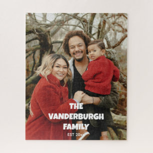 Puzzle Retrato personalizado 520pc de la familia de juego