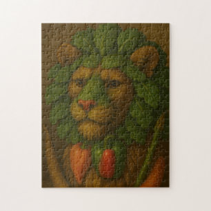 Puzzle Retrato renacentista de leones