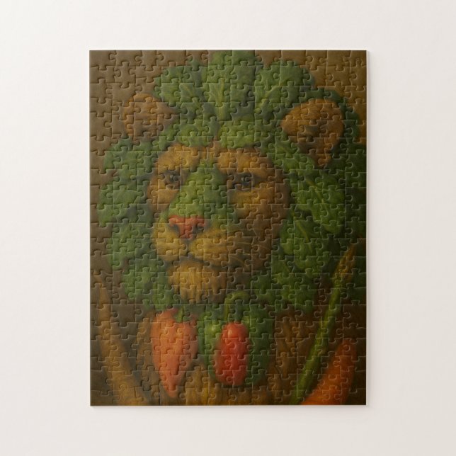 Puzzle Retrato renacentista de leones (Vertical)