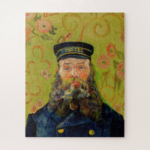 Puzzle Retrato Van Gogh Postman Pintando Viejo Arte Antig