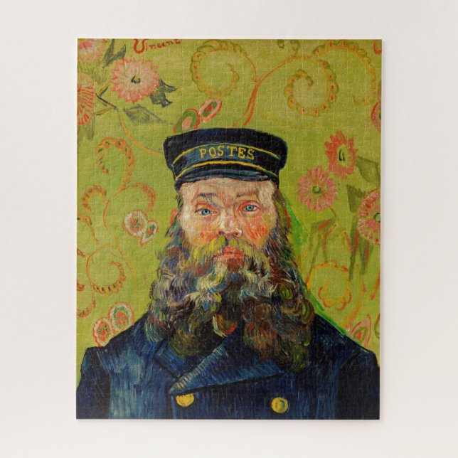 Puzzle Retrato Van Gogh Postman Pintura de Antiguo Arte (Vertical)