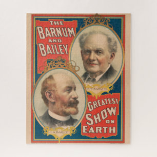 Puzzle Retratos De P.T. Barnum Y J.A. Bailey