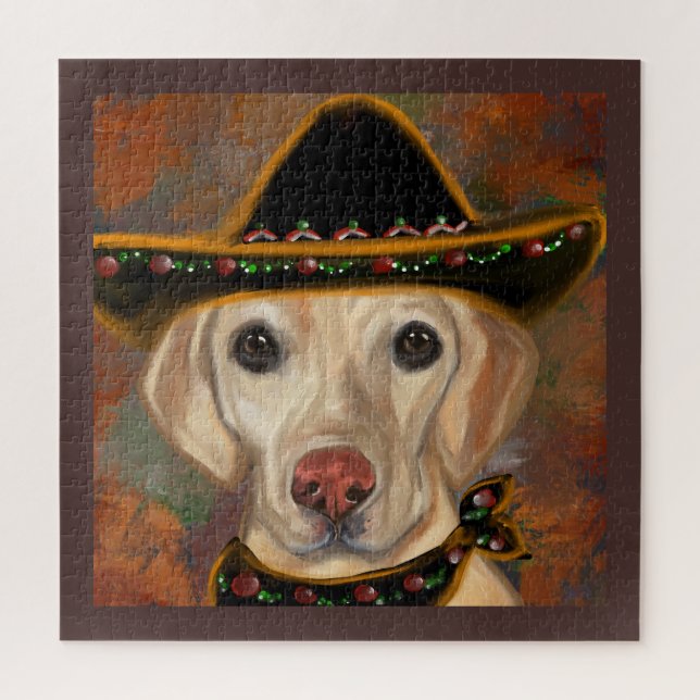 Puzzle Retriever de Labrador    (Vertical)