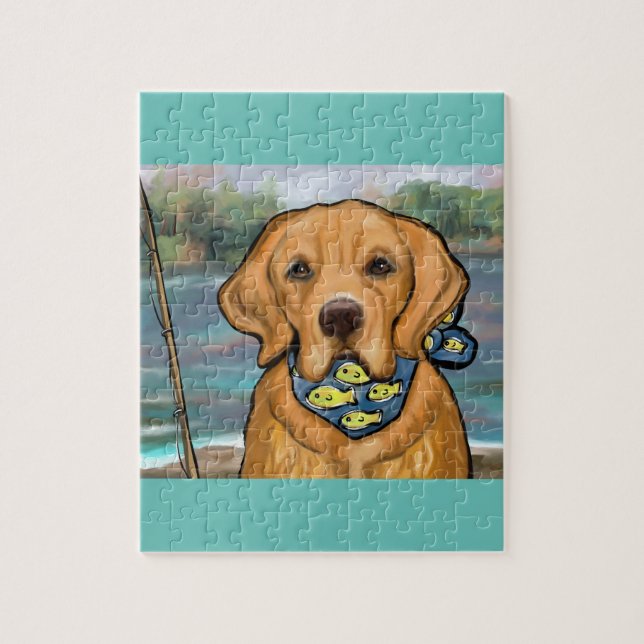 Puzzle Retriever Dorado (Vertical)