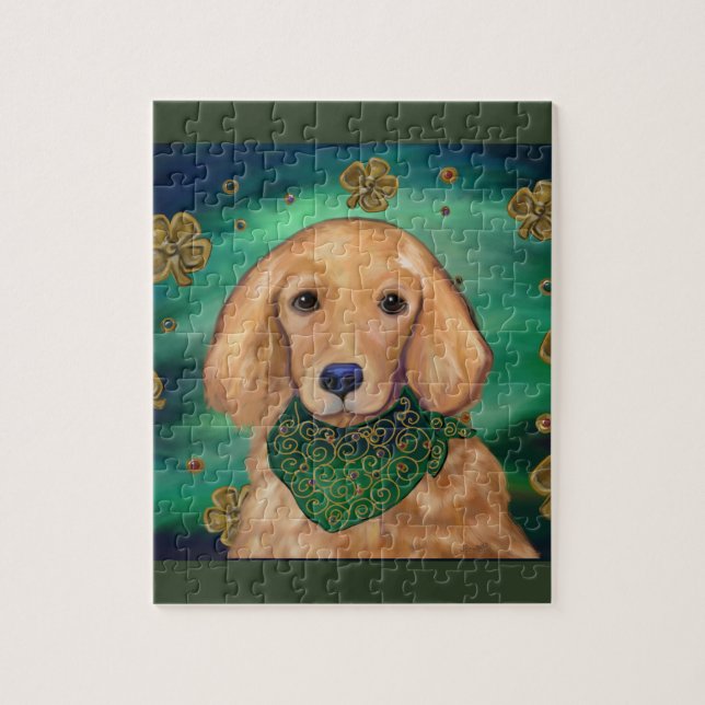 Puzzle Retriever Dorado (Vertical)
