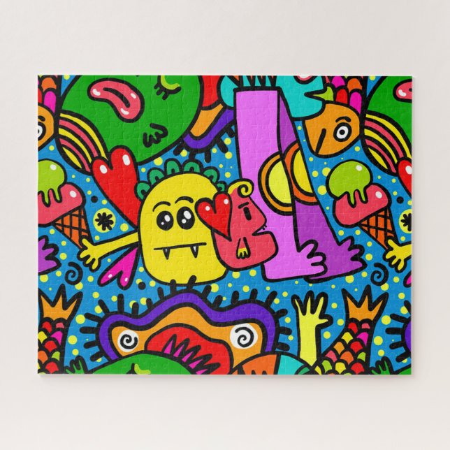 Puzzle Retro (Horizontal)