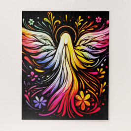 Puzzle Retro Angel Posters for Adults 16x20 520 Piece