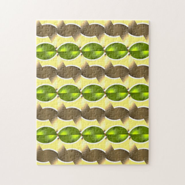 Puzzle retro de fondo de pantalla (Vertical)