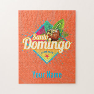 Puzzle Retro de Santo Domingo Caribe República Dominicana