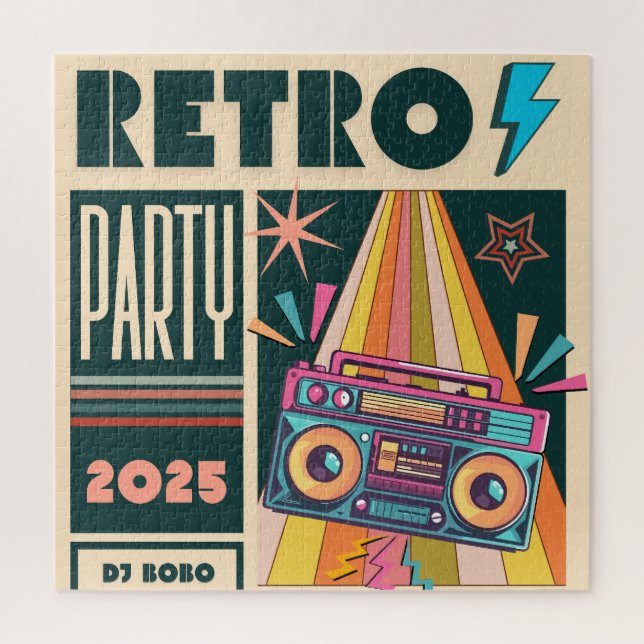 PUZZLE RETRO PARTY (Vertical)
