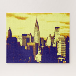 Puzzle Retro Pop Art New York