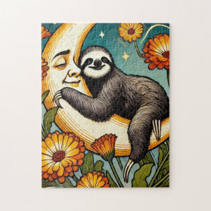 Puzzle Retro Sloth